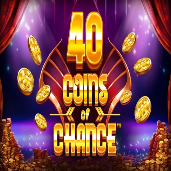 40 Coins of Chance by SYNOT Games, showcased at playmojocasino.eu – game logo