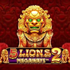 5 Lions Megaways 2 logo by Pragmatic Play PlayMojo Casino