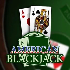 American Blackjack logo – Table Games by Habanero at PlayMojo Casino