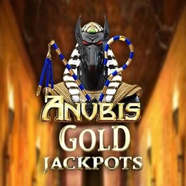 Anubis Gold Jackpots by Inspired Gaming, showcased at playmojocasino.eu – game logo