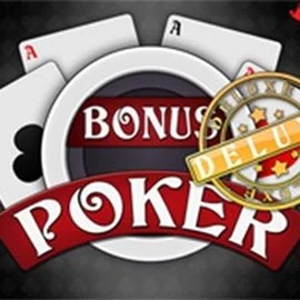 Bonus Poker Deluxe - 3 Hands casino game by RTG (Reel Time Gaming) – featured logo at PlayMojo Casino