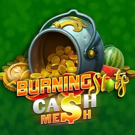 Burning Slots Cash Mesh online game logo by BF Games on playmojocasino.eu