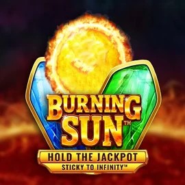 Slots logo of Burning Sun from Wazdan at PlayMojo Casino