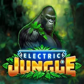 Electric Jungle slot logo by Atomic Slot Lab at PlayMojo Casino