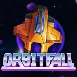 Orbitfall logo by ELK Studios at PlayMojo Casino